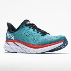 Hoka One One Clifton 8 Men's Real Teal/Aquarelle -Fashion Shoes-HOKA 046768 5
