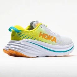 Hoka One One Bondi X Men's White/Evening Primrose -Fashion Shoes-HOKA 046870 6