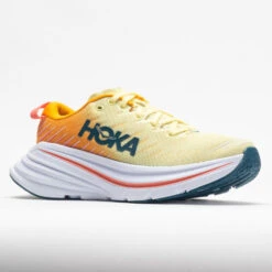 HOKA Bondi X Women's Yellow Pear/Radiant Yellow -Fashion Shoes-HOKA 047659 5