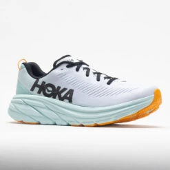 HOKA Rincon 3 Men's White/Blue Glass -Fashion Shoes-HOKA 047672 5
