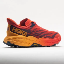 HOKA Speedgoat 5 Men's Fiesta/Radiant Yellow -Fashion Shoes-HOKA 047738 6