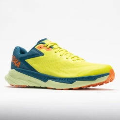 HOKA Zinal Men's Evening Primrose/Blue Coral -Fashion Shoes-HOKA 047742 5