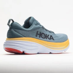 HOKA Bondi 8 Men's Goblin Blue/Mountain Spring -Fashion Shoes-HOKA 048479 6