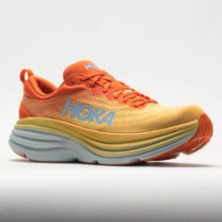 HOKA Bondi 8 Men's Puffin's Bill/Amber Yellow -Fashion Shoes-HOKA 048481 5