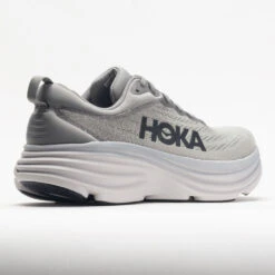 HOKA Bondi 8 Men's Sharkskin/Harbor Mist -Fashion Shoes-HOKA 048483 6