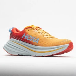 HOKA Bondi X Men's Fiesta/Amber Yellow -Fashion Shoes-HOKA 048538 5
