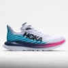 HOKA Mach 5 Women's White/Scuba Blue -Fashion Shoes-HOKA 048542 3