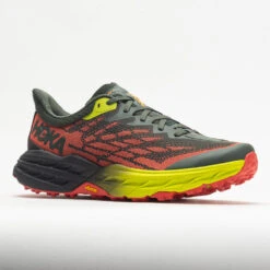 HOKA Speedgoat 5 Men's Thyme/Fiesta -Fashion Shoes-HOKA 048562 5