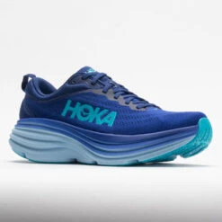 HOKA Bondi 8 Men's Bellwhether Blue/Bluing -Fashion Shoes-HOKA 048614 5