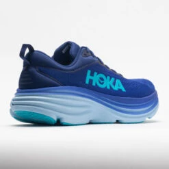 HOKA Bondi 8 Men's Bellwhether Blue/Bluing -Fashion Shoes-HOKA 048614 6