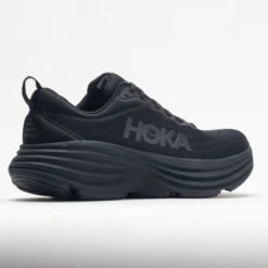 HOKA Bondi 8 Men's Black/Black -Fashion Shoes-HOKA 048617 6