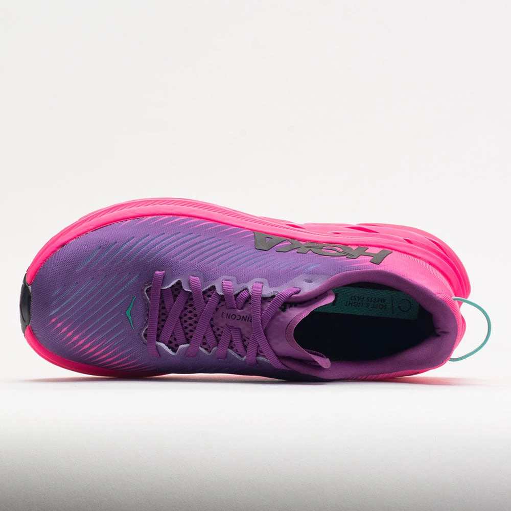 HOKA Rincon 3 Women's Beautyberry/Knockout Pink 5 HOKA Rincon 3 Women's Beautyberry/Knockout Pink - Image 3