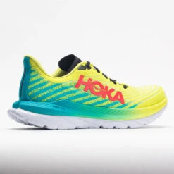 HOKA Mach 5 Men's Evening Primrose/Scuba Blue -Fashion Shoes-HOKA 048630 6