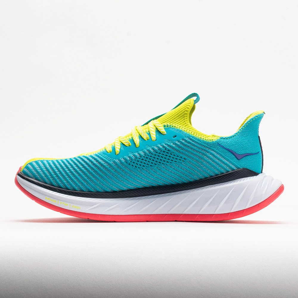 HOKA Carbon X 3 Men's Evening Primrose/Scuba Blue 4 HOKA Carbon X 3 Men's Evening Primrose/Scuba Blue - Image 2