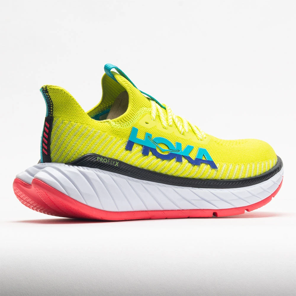 HOKA Carbon X 3 Men's Evening Primrose/Scuba Blue 8 HOKA Carbon X 3 Men's Evening Primrose/Scuba Blue - Image 6