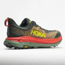 HOKA Mafate Speed 4 Men's Thyme/Fiesta -Fashion Shoes-HOKA 048635 6