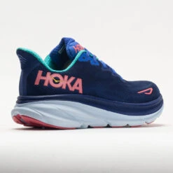 HOKA Clifton 9 Women's Bellwether Blue/Ceramic -Fashion Shoes-HOKA 049206 6
