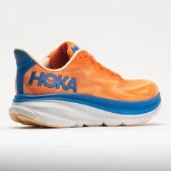 HOKA Clifton 9 Men's Vibrant Orange/Impala -Fashion Shoes-HOKA 049211 6