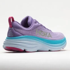 HOKA Bondi 8 Women's Chalk Violet/Pastel Lilac -Fashion Shoes-HOKA 049223 6