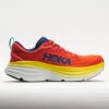 HOKA Bondi 8 Men's Red Alert/Flame -Fashion Shoes-HOKA 049229 3