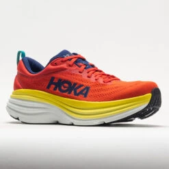 HOKA Bondi 8 Men's Red Alert/Flame 12 HOKA Bondi 8 Men's Red Alert/Flame -Fashion Shoes-HOKA 049229 5
