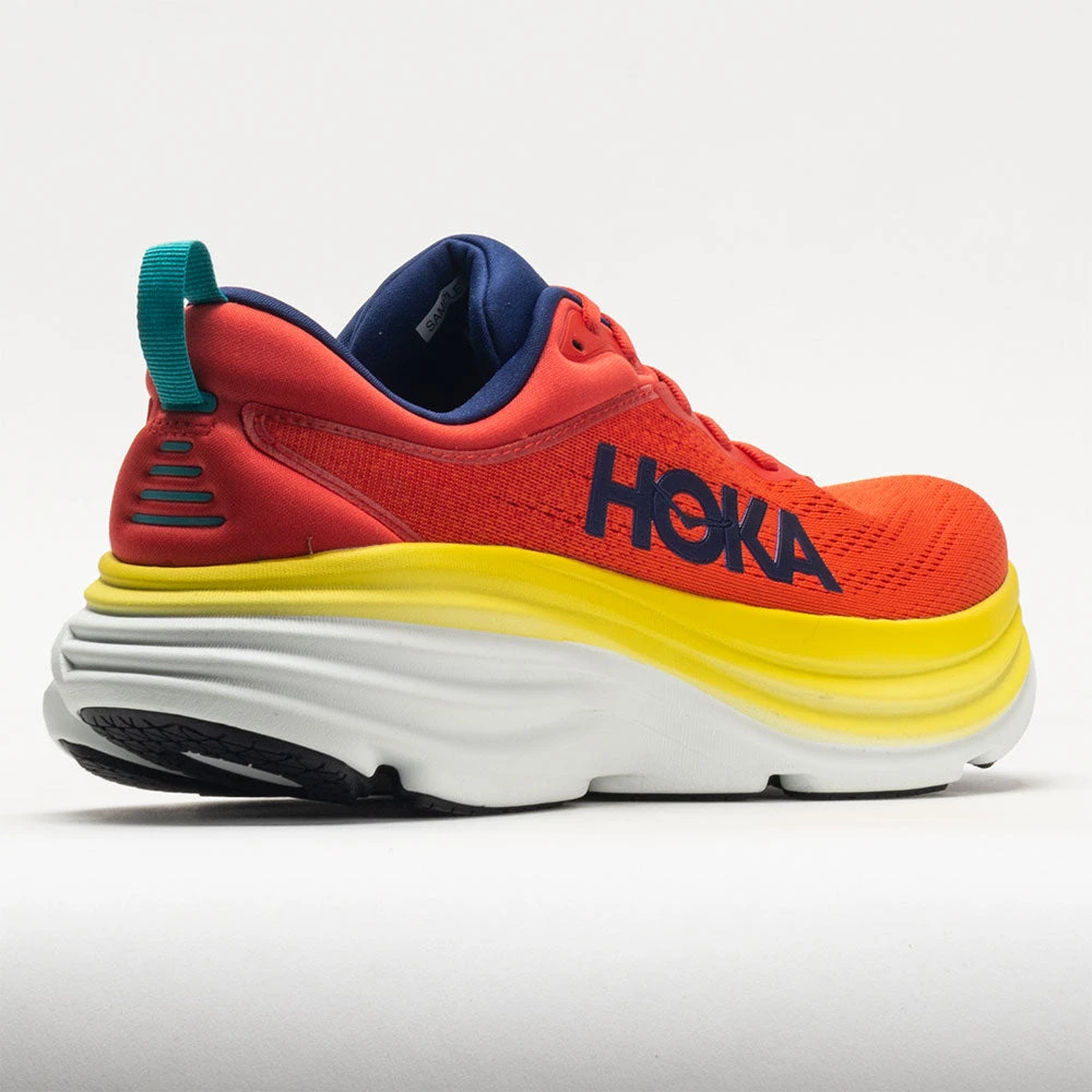 HOKA Bondi 8 Men's Red Alert/Flame 8 HOKA Bondi 8 Men's Red Alert/Flame - Image 6