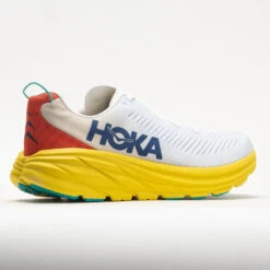 HOKA Rincon 3 Men's White/Eggnog -Fashion Shoes-HOKA 049235 6