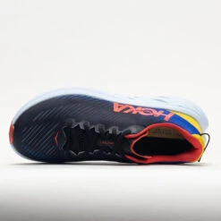 HOKA Rincon 3 Men's Black/Dazzling Blue -Fashion Shoes-HOKA 049236 2