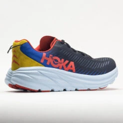 HOKA Rincon 3 Men's Black/Dazzling Blue -Fashion Shoes-HOKA 049236 6
