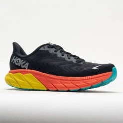 HOKA Arahi 6 Men's Black/Flame -Fashion Shoes-HOKA 049239 5