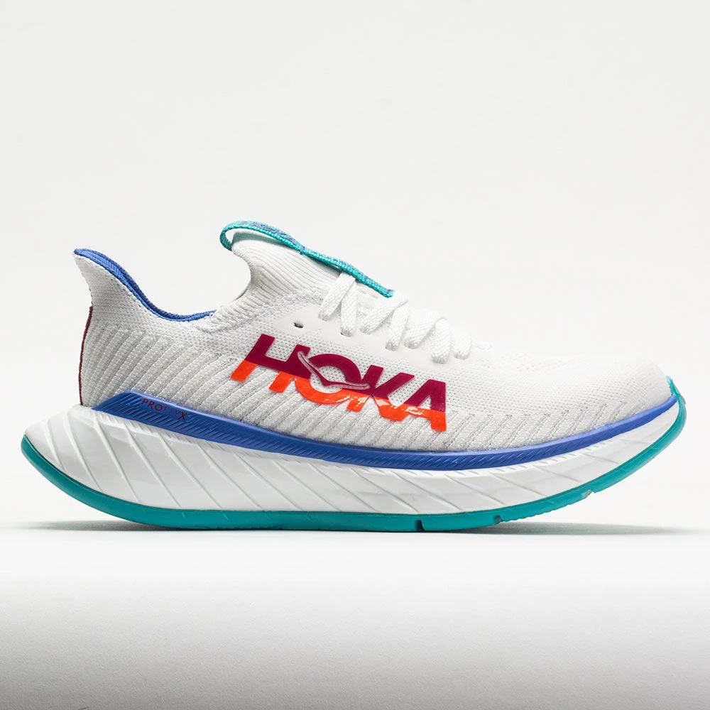 HOKA Carbon X 3 Women's White/Flame 3 HOKA Carbon X 3 Women's White/Flame