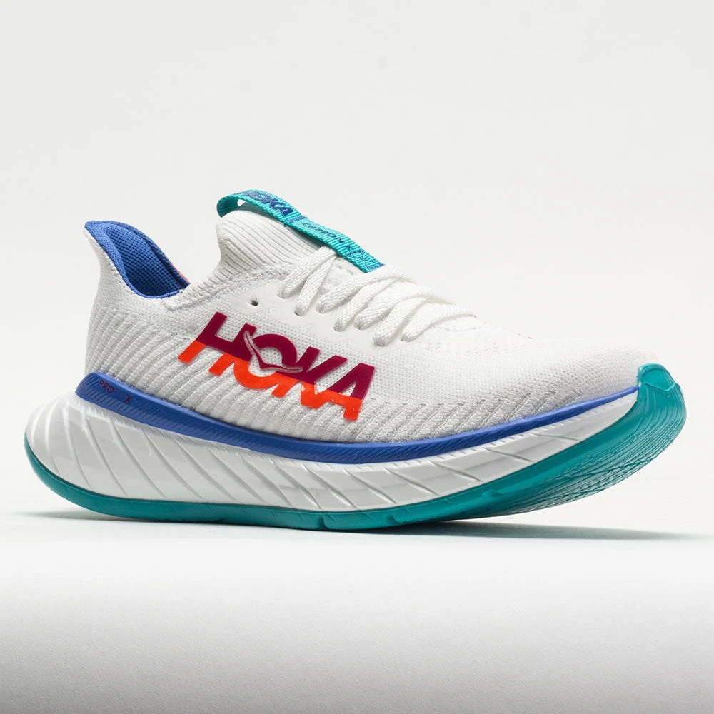 HOKA Carbon X 3 Women's White/Flame 7 HOKA Carbon X 3 Women's White/Flame - Image 5