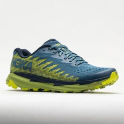 HOKA Torrent 3 Men's Bluesteel/Dark Citron -Fashion Shoes-HOKA 049276 5