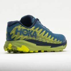 HOKA Torrent 3 Men's Bluesteel/Dark Citron -Fashion Shoes-HOKA 049276 6