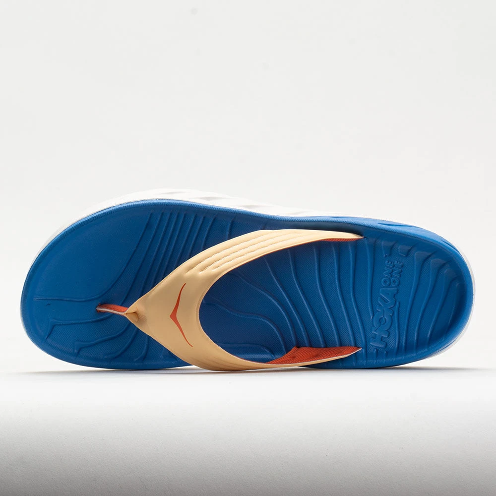 HOKA Ora Recovery Flip Men's Impala/Coastal Sky 4 HOKA Ora Recovery Flip Men's Impala/Coastal Sky - Image 2