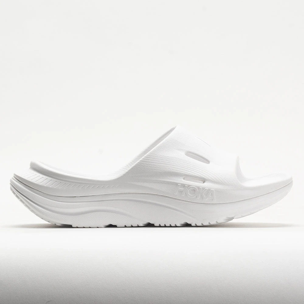 HOKA Ora Recovery Slide 3 Unisex White/White 3 HOKA Ora Recovery Slide 3 Unisex White/White