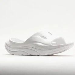 HOKA Ora Recovery Slide 3 Unisex White/White 12 HOKA Ora Recovery Slide 3 Unisex White/White -Fashion Shoes-HOKA 570607 5