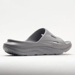 HOKA Ora Recovery Slide 3 Unisex Grey/Grey -Fashion Shoes-HOKA 570608 6