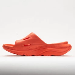 HOKA Ora Recovery Slide 3 Unisex Vibrant Orange -Fashion Shoes-HOKA 570613 1