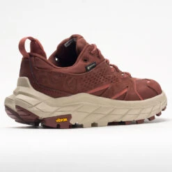 Hoka One One Anacapa Low GTX Women's Cherry Mahogany/Hot Sauce -Fashion Shoes-HOKA 631179 6